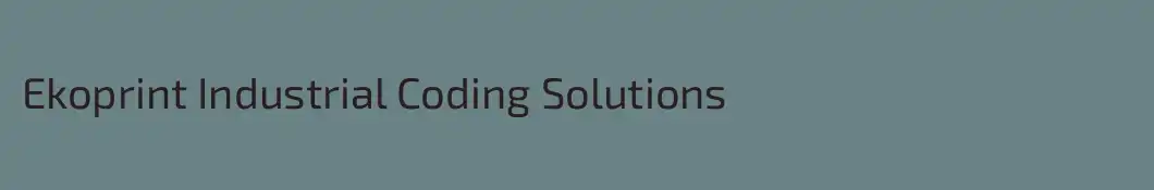Ekoprint Industrial Coding Solutions
